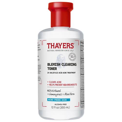 Thayers Blemish Clearing 2% BHA Toner front of bottle
