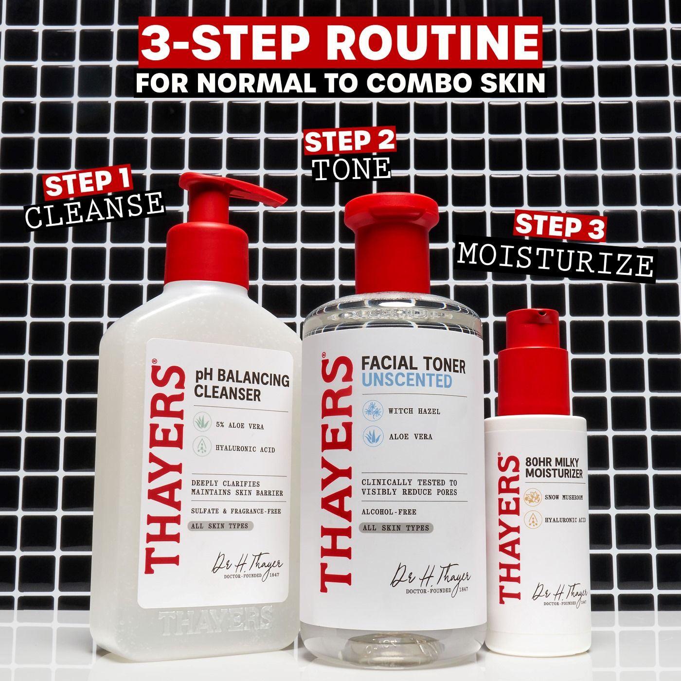 Drying-Alcohol Free Witch Hazel & Unscented Toner - Thayers